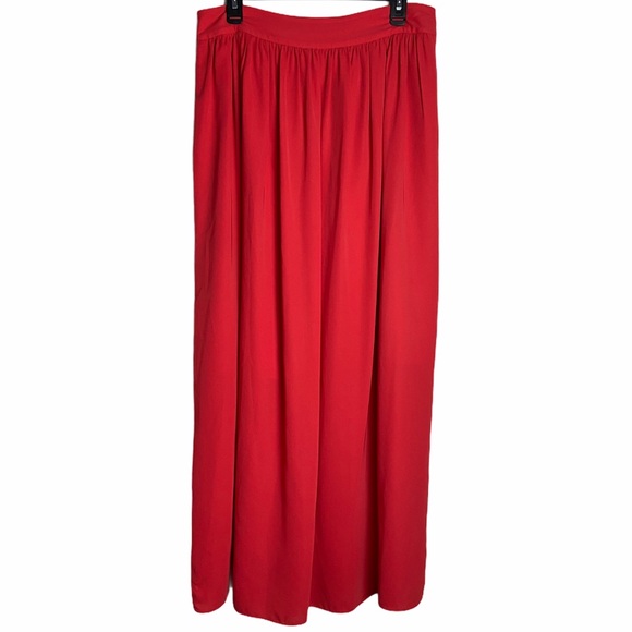 Banana Republic Red holiday skirt size 10